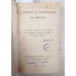 LONDON TO LADYSMITH VIA PRETORIA BY WINSTON SPENCER CHURCHILL - 1900