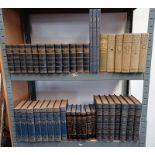 THE WAVERLEY NOVELS BY SIR WALTER SCOTT, IN 12 HALF LEATHER BOUND VOLUMES - 1862,