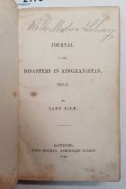 JOURNAL OF THE DISASTERS IN AFFGHANISTAN, 1841-2 BY LADY SALE,