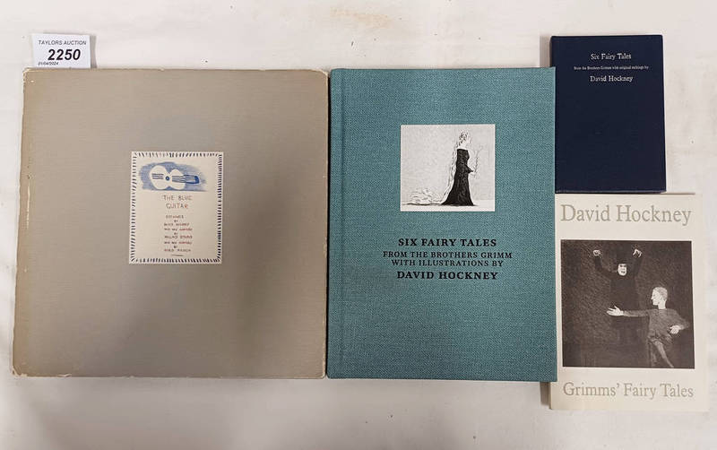 4 DAVID HOCKNEY RELATED BOOKS INCLUDING;