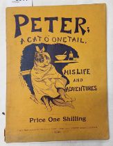 PETER A CAT 'O ONE TAIL HIS LIFE AND ADVENTURES, ILLUSTRATED BY LOUIS WAIN,