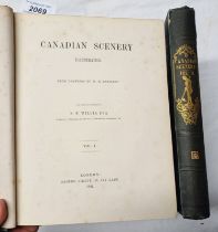 CANADIAN SCENERY ILLUSTRATED FROM DRAWINGS BY W.H. BARTLETT, THE LITERARY DEPARTMENT BY N.P.