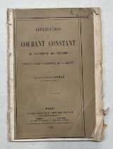 APPLICATION DU COURANT CONSTANT AU TRAITEMENT DES NEVROSES LECONS FAITES A L'HOPITAL DE LA CHARITE