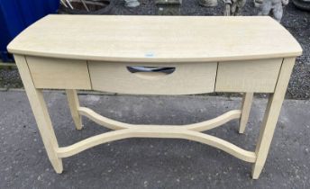 BEECH WOOD DRESSING TABLE WITH 3 DRAWERS,