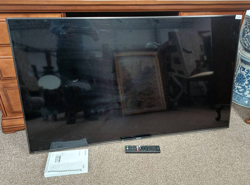 SONY BRAVIA 55" TELEVISION MODEL NO 55XF9005