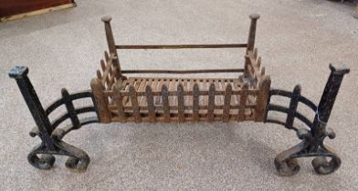 CAST IRON FIRE GRATE,