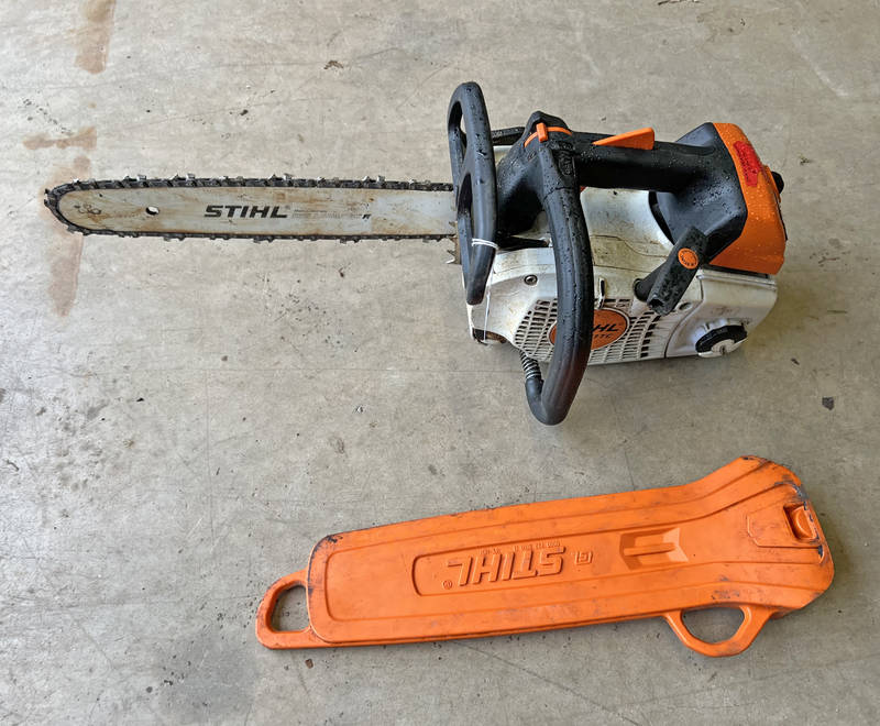 2019 STIHL 14" MS201 TC-M CHAINSAW PROFESSIONAL TOP HANDED PETROL CHAINSAW DESIGNED FOR WORKING AT