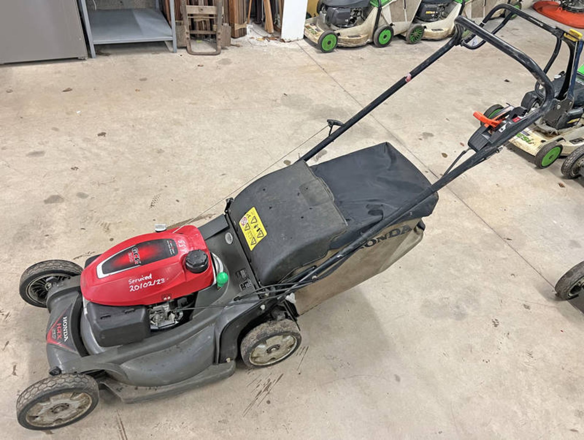 2021 HONDA HRX 537 HYE 21" ROTARY SELF PROPELLED MOWER WITH VARIABLE SPEED SETTING AND OPTIONAL