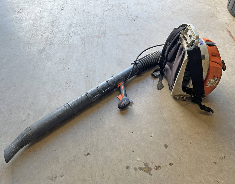 2018 STIHL BLOWER BR430 56CC BACK PACK LEAF BLOWER **TO BE SOLD PLUS VAT ON THE HAMMER**