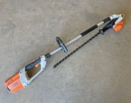 2019 STIHL HLA 65 LONG POLE HEDGER +1 BATTERY LONG REACH HEDGE TRIMMER WITH ADJUSTABLE 24" DOUBLE