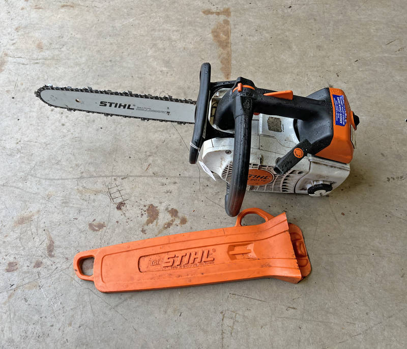 2020 STIHL 14" MS201 TC-M CHAINSAW PROFESSIONAL TOP HANDED PETROL CHAINSAW DESIGNED FOR WORKING AT