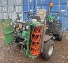 2017 RANSOMES PARKWAY 2250 (SF17 DFV) 38HP ROAD REGISTERED DIESEL THREE UNIT RIDE ON CYLINDER MOWER