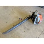 2019 STIHL BLOWER BR380 C-E 56CC BACK PACK LEAF BLOWER **TO BE SOLD PLUS VAT ON THE HAMMER**