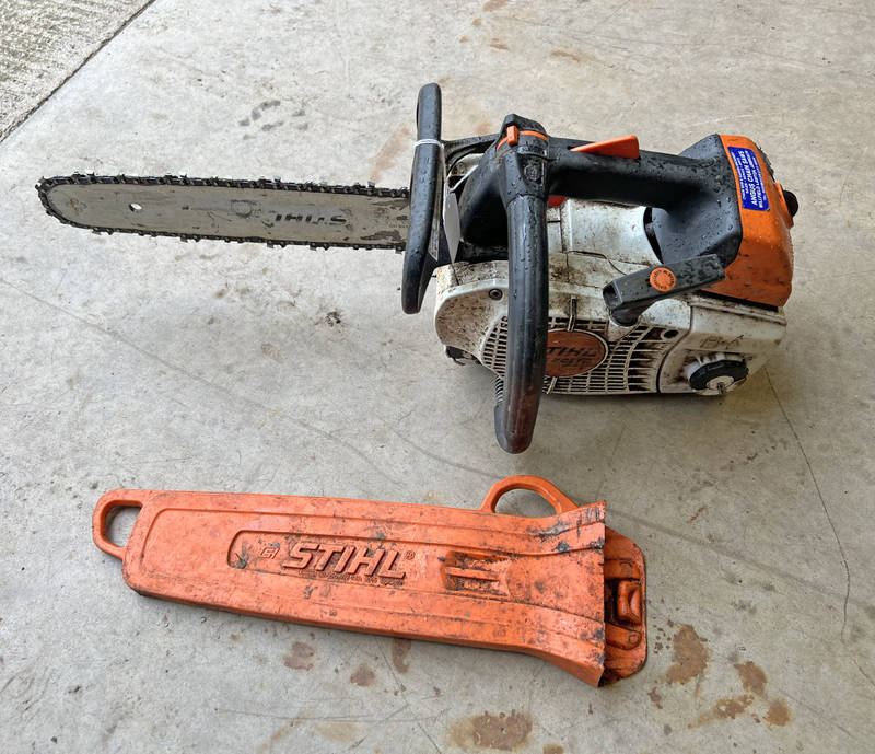 2020 STIHL 14" MS201 TC-M CHAINSAW PROFESSIONAL TOP HANDED PETROL CHAINSAW DESIGNED FOR WORKING AT