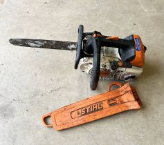 2020 STIHL 14" MS201 TC-M CHAINSAW PROFESSIONAL TOP HANDED PETROL CHAINSAW DESIGNED FOR WORKING AT