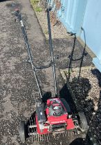 HONDA FG 200 PETROL SCARIFIER Condition Report: The item is in used condition with