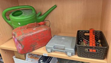 FUEL CAN, WATERING CAN,