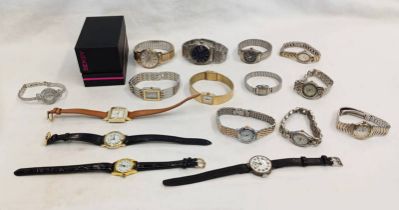 SELECTION OF VARIOUS LADIES & GENTS WRISTWATCHES