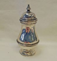 SILVER BALUSTER PEPPER MILL, LONDON 1938,