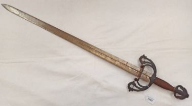 SPANISH 15TH CENTURY STYLE SWORD,