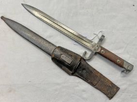 NCO'S M1895 KNIFE BAYONET BY FG GY WITH 24.