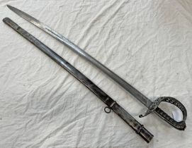 M1850 CAVALRY OFFICER SABRE BY D LUNE SCHLOSS, 82.