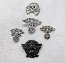 3 GERMAN THIRD REICH STYLE NSKK BADGES,