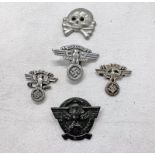 3 GERMAN THIRD REICH STYLE NSKK BADGES,