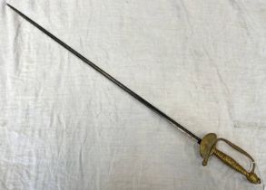 19TH CENTURY FRENCH SMALL SWORD WITH 75.