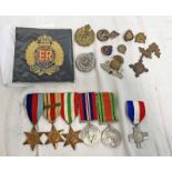 WW2 DUNKIRK VETERAN MEDAL GROUP TO 2916075 SIDNEY SNOWSELL CONSISTING OF 1939-45 STAR, AFRICA STAR,