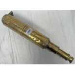 TANTON LONDON DAY OR NIGHT 3 DRAW BRASS TELESCOPE