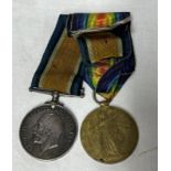 WW1 PAIR OF MEDALS AWARDED TO T4-236547 DVR H LOWE ASC