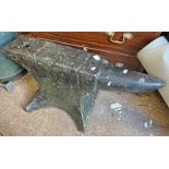 BLACKSMITHS ANVIL, 63CM LONG Condition Report: Not a full sized anvil.