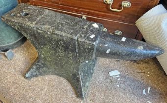 BLACKSMITHS ANVIL, 63CM LONG Condition Report: Not a full sized anvil.