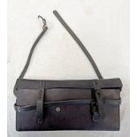 WW1 CANS 3030 TRIPOD MTGS MACHINE GUN LEATHER CASE BY E R W & S AND DATED 1/1915,