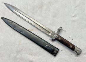 M1895 KNIFE BAYONET BY ERNST BUSCH SOLINGEN WITH 24.