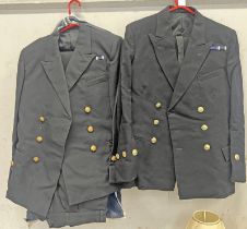 TWO NAVAL UNIFORMS