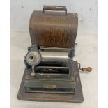 EDISON GEM PHONOGRAPH WITH CASE