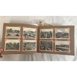 BLACK & WHITE 1930'S PHOTOGRAPH ALBUM OF A VOYAGE FROM LONDON ABOARD THE SS DUNLUCE CASTLE UNION