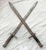 PAIR OF SPANISH 1893 PATTERN BAYONETS -2-