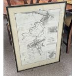 FRAMED PICTURE OF THE CITY OF EDINBURGH & ITS ENVIRONS,
