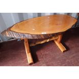 RUSTIC OAK TABLE,