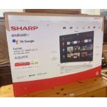 SHARP FULL HD 42" SMART LED TV IN BOX - NEW