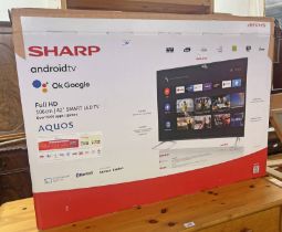 SHARP FULL HD 42" SMART LED TV IN BOX - NEW