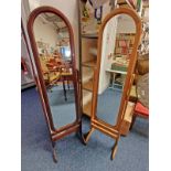 2 CHEVAL MIRRORS