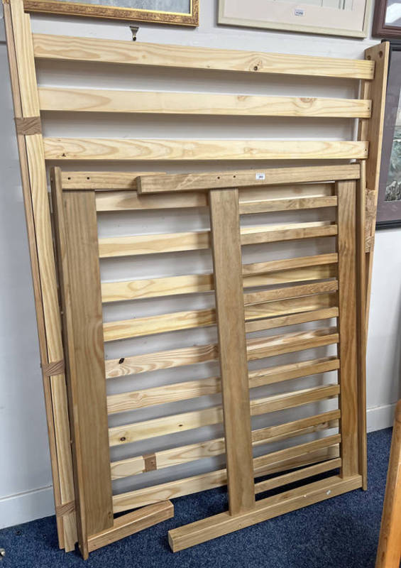 PINE BED FRAME .