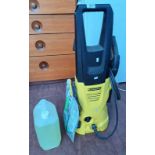 KARCHER K2 PRESSURE WASHER WITH DIALL PRESSURE WASHER FLUID