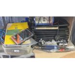 SELECTION OF TOOLS ETC TO INCLUDE SOCKETS, HYDRAULIC RAM, DRILL BITS,