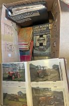 PHOTOGRAPH ALBUM OF VINTAGE TRACTORS, O.