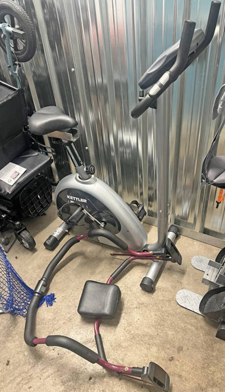 KETTLER TAURUS EXERCISE BIKE, AB TONER ETC.